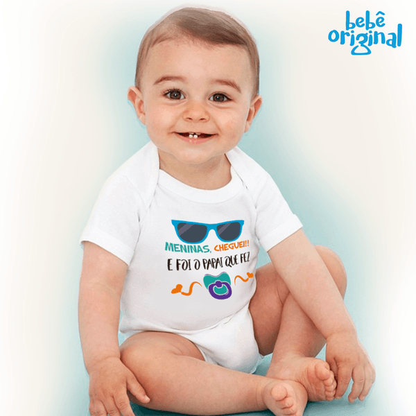 Body Bebe Cheguei E Foi O Papai Que Fez Bebe Original Bebe Original Body Bebe Cheguei E Foi O Papai Que Fez Bebe Original Bebe Original