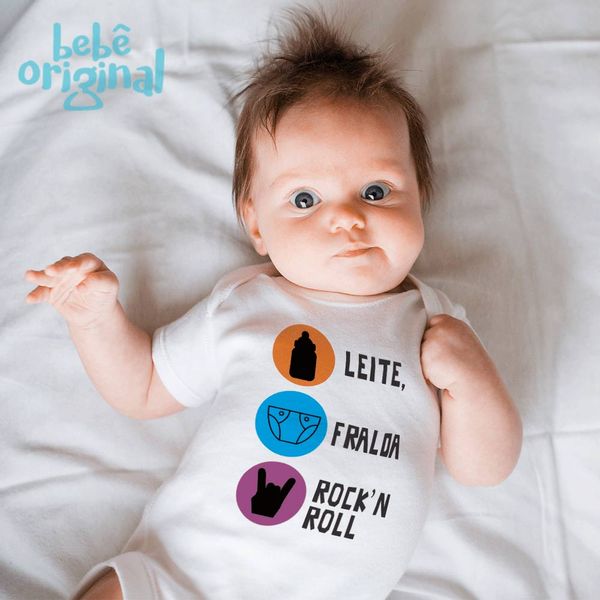 Body Leite Fralda E Rock Bebe Original Bebe Original Body Leite Fralda E Rock Bebe Original Bebe Original