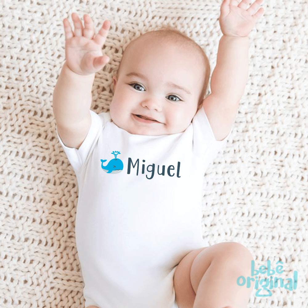 Body De Baleia Com Nome Bebe Original Bebe Original Body De Baleia Com Nome Bebe Original Bebe Original
